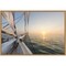 Sunset cruise on the Western Union schooner by Chuck Haney Danita Delimont 23-in. W x 16-in. H. Canvas Wall Art Print Framed in Natural